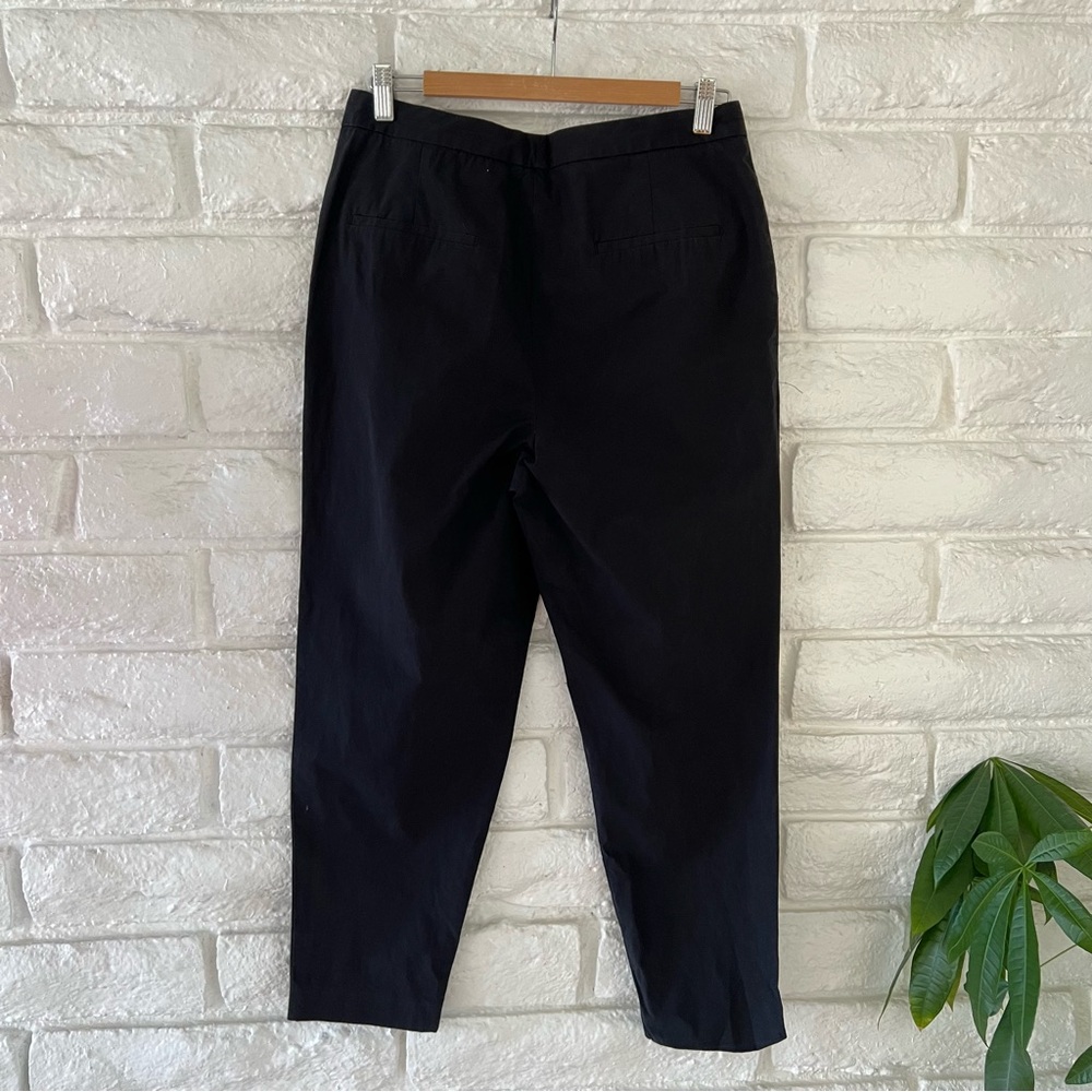 Massimo Dutti Navy Blue Pants Size 8 - Picture 2 of 6